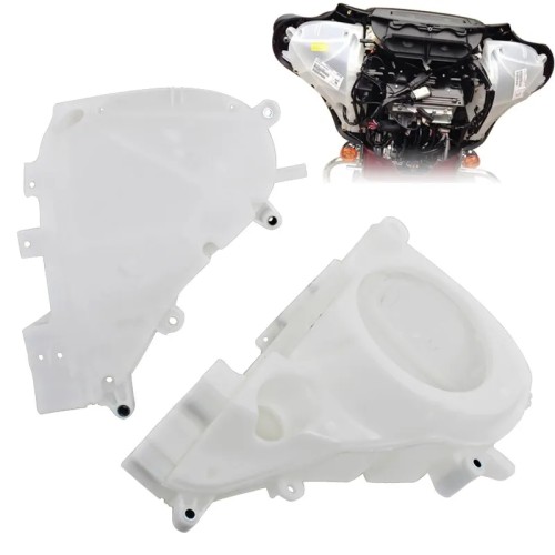 RP2210-2007W Motorcycle Front Speaker Cover Plastic For Harley Touring Models 2014-2023