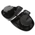 RP2210-2010B Low Fairng Fairing Speaker Pods, Pods Size:6.5" No Metal Grilles With Speakers For Harley Davidson Touring Models FLT, FLHT, FLHTCU, FLHRC, Road King, Street Glide, Electra Glide, Ultra-Classic 2014-2023
