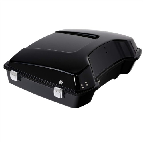 RP5510-1001B Painted Razor Tour Pak Pack PAINTED NO LOCK No Bacrest For Harley Touring and Trike models 1997-2013