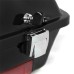 RP5510-1002 Razor Tour Pak Pack Black Old Locks With Bacrest For Harley Touring and Trike models 1997-2013
