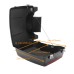 RP5510-1009BC Painted King Tour Pak Pack New LOCK with Bacrest For Harley Touring and Trike models 1997-2013