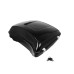 RP5510-1015 Painted Razor Tour Pak Pack PAINT Black/Chrome locks Backrest For Harley Road King, Road Glide, Street Glide, Electra Glide Standard, and select CVO Models 2014-Later