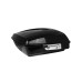 RP5510-1015 Painted Razor Tour Pak Pack PAINT Black/Chrome locks Backrest For Harley Road King, Road Glide, Street Glide, Electra Glide Standard, and select CVO Models 2014-Later