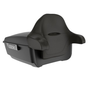 RP5510-1019 Painted King Tour Pak Pack With Black LOCK With Backrest For Harley Road King, Road Glide, Street Glide, Electra Glide Standard, and select CVO Models 2014-Later