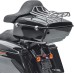 RP5510-1027BC High 13.7 Tour Pak + Luggage Rack w/ Backrest For Harley Road King, Road Glide, Street Glide, Electra Glide Standard, and select CVO Models 2014-Later