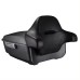 RP5510-1031BC High 13.7 Tour Pak +Backrest without hole For Harley Road King, Road Glide, Street Glide, Electra Glide Standard, and select CVO Models 2014-Later