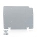 RP5511-1002 Metal BasePlate Tour Pak with screws For Harley Road King, Road Glide, Street Glide, Electra Glide Standard, and select CVO Models 2014-Later