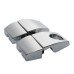 RP5511-2003C New Latches Tour Pak For Harley Touring and Trike models 2006-2013