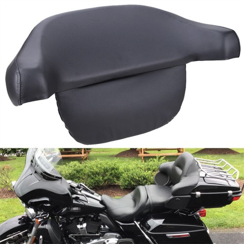 RP5512-1001B Black Tour Pack Wrap Around Backrest King Szie For Harley Touring and Trike Models 1997-2013