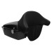 RP5512-1002B Black Tour Pack Wrap Around Backrest King Size For Harley Road King, Road Glide, Street Glide, Electra Glide Standard, and select CVO Models 2014-Later