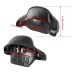RP5512-1003B Black Tour Pack Wrap Around Backrest Chopped Size For Harley Road King, Road Glide, Street Glide, Electra Glide Standard, and select CVO Models 2014-Later