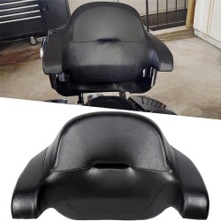 RP5512-1003B Black Tour Pack Wrap Around Backrest Chopped Size For Harley Road King, Road Glide, Street Glide, Electra Glide Standard, and select CVO Models 2014-Later