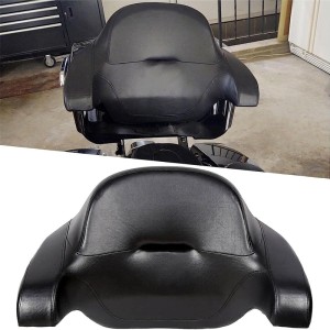 RP5512-1003B Black Tour Pack Wrap Around Backrest Chopped Size For Harley Road King, Road Glide, Street Glide, Electra Glide Standard, and select CVO Models 2014-Later