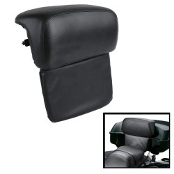 RP5512-1004B Black Tour Pack Wrap Around Backrest Razor Size For Harley Touring and Trike Models 1997-2013