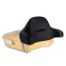 RP5512-1005B Black Chopped Motorcycle Backrest Pad Passenger For Harley Road King, Road Glide, Street Glide, Electra Glide Standard, and select CVO Models 2014-Later