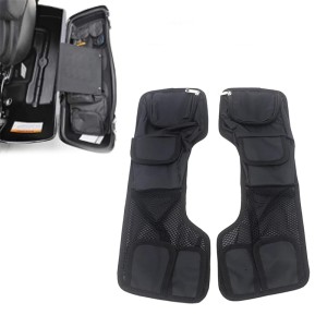 RP5515-1008B Deluxe Saddlebag Lid Organizer Set For Harley Touring and Trike Models 1997-2013
