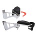 RP5516-1007 Motorcycle Adjustable Rear Passenger Arm Rests W/Drink Holder For Harley Touring Models 2014-2024
