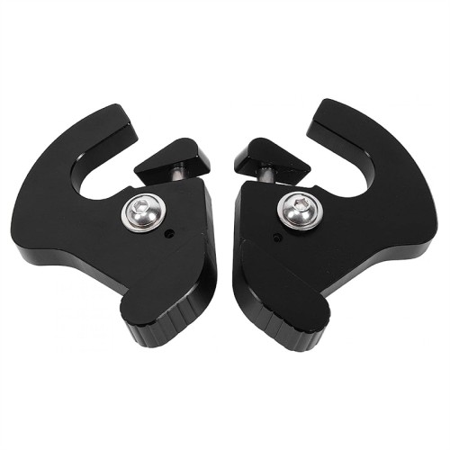 RP5520-1014B CNC Detachable Rotary Sissy Bar Luggage Rack Docking Latch Clips Kit For Harley Davidson All
