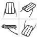 RP5520-2006 Luggage rack For Harley Sportsters XL883N 2009-2013 Harley Sportsters XL1200N, XL1200V and XL1200X models 2007-2013