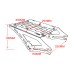 RP5520-3013 New Hollow Tour Pak Rack For Harley Touring Model  2014-Later and more