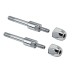 RP5520-4007C Sissy Bar Backrest Docking Hardware Kit For Harley Dyna FXD, FXDB, FXDC, FXDL and FXDSE  2006-2017 and more