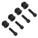 RP5520-4008 Sissy Bar Backrest Docking Hardware Kit For Harley Softail FLDE FLHC FLHCS FLSL FXBB FXFB FXFBS AND FXLR Models 2018-Later