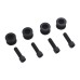RP5520-4008 Sissy Bar Backrest Docking Hardware Kit For Harley Softail FLDE FLHC FLHCS FLSL FXBB FXFB FXFBS AND FXLR Models 2018-Later