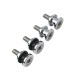 RP5520-4009C Sissy Bar Backrest Docking Hardware Kit For Harley Softail FLFB, FLFBS, FXBR and FXBRS Models 2018-Later