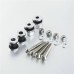 RP5521-4019C Sissy Bar Backrest Docking Hardware Kit For Harley Softail 2006-2017 and more