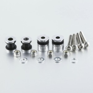 RP5521-4019C Sissy Bar Backrest Docking Hardware Kit For Harley Softail 2006-2017 and more