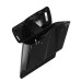 RP5530-1001 No Streached Complete Black Hard Saddlebags No Locks ，Painted For Harley Touring Models 1993-2013