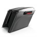 RP5530-1004 Streached Complete Black Hard Saddlebags Full set Black Latches For Harley Touring Models 1993-2013