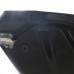 RP5530-1010 2-Into-1 4 Stretched Saddlebags Single Blocked Full sets Black Latches For Harley Touring Models 1993-2013