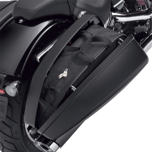 RP5530-4010B Motorcycle Saddle Bag Luggage Rack Liner Saddlebag For Harley FLSB Softail Sport Glide 2018-Later and more