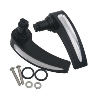 RP5531-1004B Black Saddlebag Lid Lifters For Harley Touring Models 2014-Later
