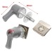 RP5531-1005 Motorcycle 4 Pcs Saddlebag Lever Lock Bolts & Nuts Kit For Harley Models With Saddlebag