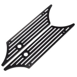 RP5531-2001 Saddlebag Latch Covers Color:Black For Harley Touring Models 1993-2013