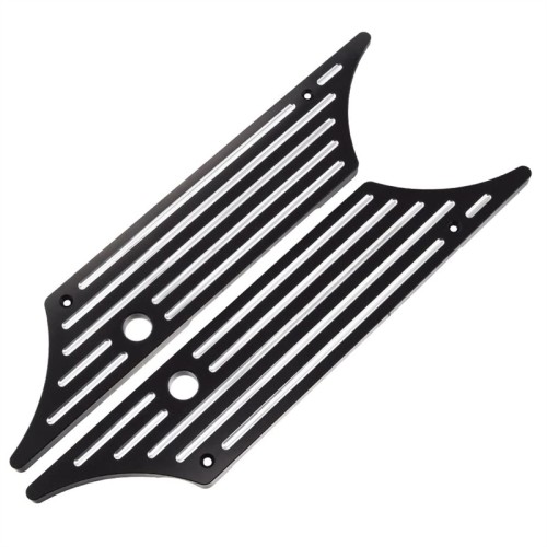 RP5531-2001 Saddlebag Latch Covers Color:Black For Harley Touring Models 1993-2013