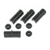 RP5531-4001B Rubber Saddlebags Grommets Support Cushion For Harley Touring Models 1993-2013