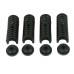 RP5531-4001B Rubber Saddlebags Grommets Support Cushion For Harley Touring Models 1993-2013