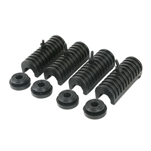 RP5531-4001B Rubber Saddlebags Grommets Support Cushion For Harley Touring Models 1993-2013