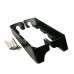 RP5532-1002B Black 4 Hard Saddlebag Extensions No Cut For Harley Touring Models 1993-2013