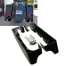 RP5532-1002B Black 4 Hard Saddlebag Extensions No Cut For Harley Touring Models 1993-2013