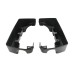 RP5532-1005B 4 Hard Saddlebag Extensions Dual Cut For Harley Touring Models 2014-Later