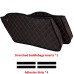 RP5533-1004 Motorcycle Saddlebag Liners Non Stretched Bag Inserts with White Thread Stitch Fit For Harley Touring Models 1996-2013