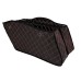 RP5533-1005 Motorcycle Saddlebag Liners Non Stretched Bag Inserts with White Thread Stitch Fit For Harley Touring Models 2014-Later