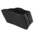 RP5533-1005 Motorcycle Saddlebag Liners Non Stretched Bag Inserts with White Thread Stitch Fit For Harley Touring Models 2014-Later