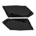RP5533-1007 Motorcycle CVO Saddlebag Liners 4 inch Stretched Bag Inserts with White Thread Stitch Fit For Harley Touring CVO FLTRXSE FLHXSE 2014-Later