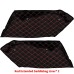 RP5533-1007 Motorcycle CVO Saddlebag Liners 4 inch Stretched Bag Inserts with White Thread Stitch Fit For Harley Touring CVO FLTRXSE FLHXSE 2014-Later