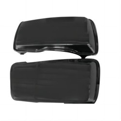 RP5534-1002B Saddlebag Lids Fat Ass Painted Gloss Black For Harley Touring Models 1993-2013